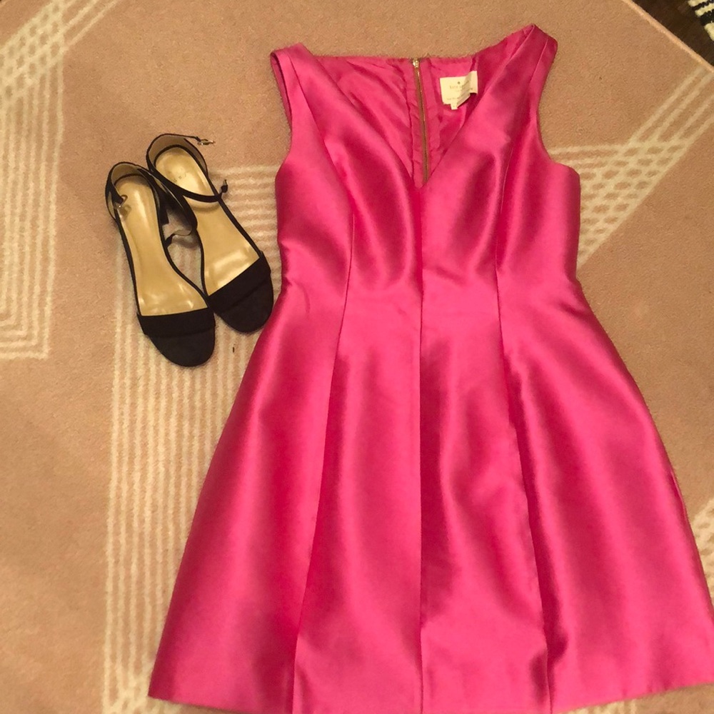 Kate Spade hot pink dress!